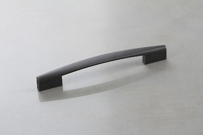 Меблева ручка Poliplast РП-19/128 глянець графітовий