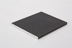 Смуга алюмінієва 80ммх5мм L=5950 мм чорний BRUSH