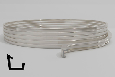 Уплотнитель тип 5 прозрачный Украина 