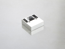 Меблева ніжка Poliplast НП-5 пластикова в кольорі хром h=20 мм