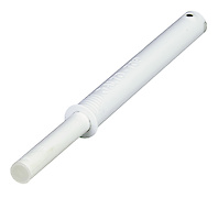 Виштовхувач Italiana Ferramenta K-Push завдовжки 36мм врізний білий