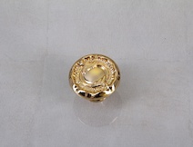 Меблева ручка Giusti РГ 524 WPO2032.035.00GP золото глянсове