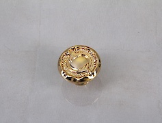 Мебельная ручка Giusti РГ 524 WPO2032.035.00GP  золото глянцевое