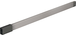Продольный релинг Hettich для ящика ArciTech L=450 правый серебристый