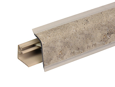 Р отб-ка WAP 118 Тренто бежево-серый  L=4200 (плинтус мебельный)