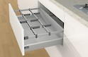 Поперечный релинг Hettich OrgaStore 400 для ящиков ArciTech шириной 800мм и глубиной 500 серебристый