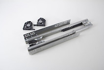 Направляющая Hettich Quadro 4D V6 с демпфером Silent System полного выдвижения L=450 мм, ДСП 16мм, комплект (9181296)