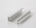 Профіль-ручка Н3 алюміній Brush під плиту 18мм довжина 5950мм