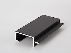 Н3 чорний Brush під плиту 18мм довжина 5950мм