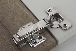 ФС петля наружная, 100, доводч., хром (петля)