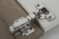 ФС петля половинч., 100, доводч., хром (петля)