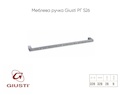 Меблева ручка Giusti РГ 526 WMN335K320.KR02 