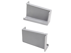 Заглушка до підвісу 140 Euro Orvel сіра ліва