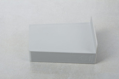 Заглушка до підвісу 140 Euro Orvel сіра ліва