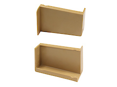 Заглушка до підвісу 140 Euro Orvel бежева права