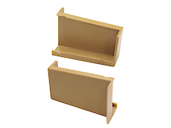 Заглушка до підвісу 140 Euro Orvel бежева ліва