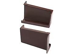 Заглушка до підвісу 140 Euro Orvel коричнева ліва