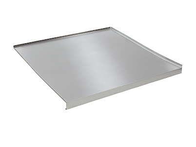 Піддон алюмінієвий LUX Euro Orvel алюміній гладкий для модуля під мийку шириной 900мм
