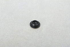 Декоративна заглушка Italiana Ferramenta для маскування отворів d = 8мм, чорний