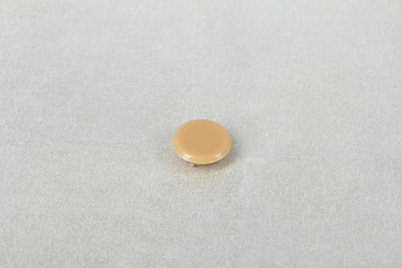 Декоративна заглушка Italiana Ferramenta для маскування отворів d=8 світло-коричнева, 100шт