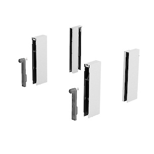 Адаптер DesignSide Hettich для шухляд ArciTech h=124 мм білий