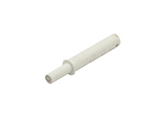 Виштовхувач Italiana Ferramenta K-Push Tech довжиною 20мм врізний з магнітом білий