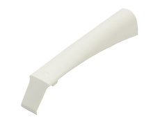 З'єднувач кріплення виштовхувача фасаду Italiana Ferramenta K-Push Tech з ходом 37мм у білому кольорі