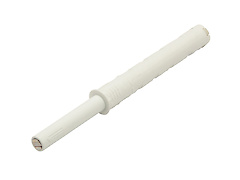 Толкатель Italiana Ferramenta K-Push Tech длиной 37мм врезной с магнитом белый