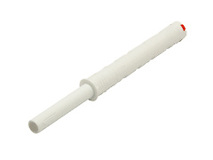 Толкатель Italiana Ferramenta K-Push Tech длиной 37мм врезной усиленный белый