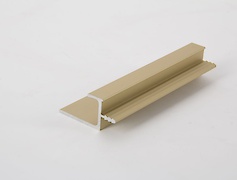 Профіль-ручка Н2 золото під плиту 18мм довжина 5950мм