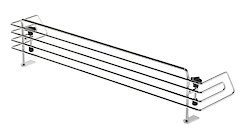 Захисна решітка Vibo для варильної поверхні (DSP60C)