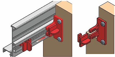 Комплект кріплень Scilm для профілю Gola C,L-подібного універсальний (new)