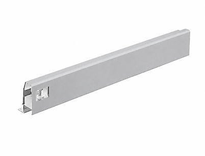 Боковина шухляди Hettich ArciTech h=78 L=500 права срібляста