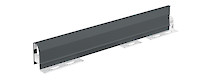 Боковина ящика Hettich ArciTech h=78 L=500 левая антрацит