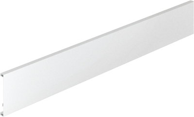 Алюмінієва передня панель Hettich для внутрішньої шухляди ArciTech h=94, h=126 L=2000 біла