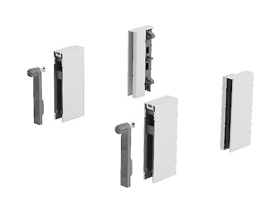Адаптер DesignSide Hettich для шухляд ArciTech h=92 мм білий