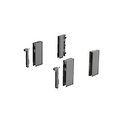 Адаптер DesignSide Hettich для ящиков ArciTech h=92 мм антрацит