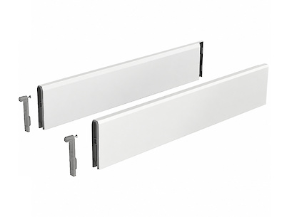 Комплект надставок на боковину шухляди Hettich TopSide ArciTech h=92 L=500 білий