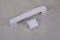 Мебельная ручка Poliplast РП-39/32 акриловая белая