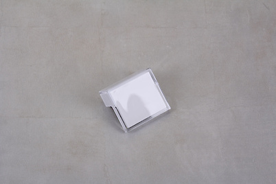 Мебельная ручка Poliplast РП-39/32 прозрачный белый