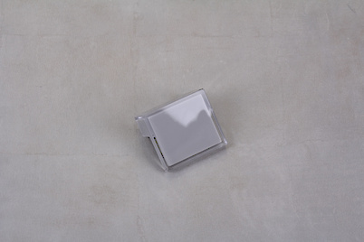 Мебельная ручка Poliplast РП-39/32 прозрачный серый