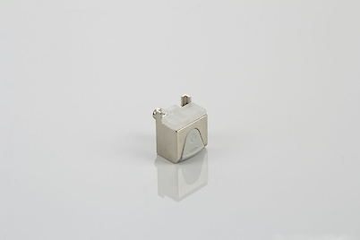 Основа для полкодержателя KUBIC Italiana Ferramenta для стеклянных полок 4-8 мм никель/серый (1/2)