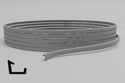 Уплотнитель  UZ-1 к Z2, Z3, Z4, H большая