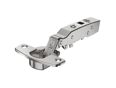 Петля Hettich Sensys 8675 накладная без доводчика и обратной пружины, угол открывания 110 градусов никель (9073662)