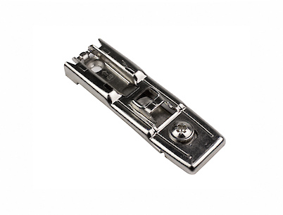 Линейная монтажная планка Hettich 8099 под прикручивание h=3 мм с эксцентриком никель