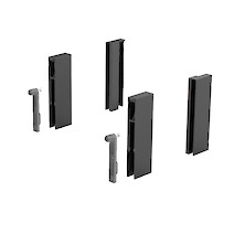Адаптер DesignSide Hettich для ящиков ArciTech h=124 мм антрацит