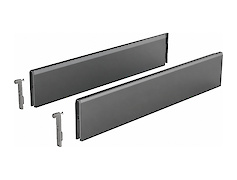 Комплект надставок на боковину шухляди Hettich TopSide ArciTech h=92 L=500 антрацит