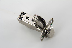 Завіса Hettich Sensys 8657i накладна з дотягувачем, кут відкривання 165 градусів нікель (9099540)