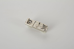 Линейная монтажная планка Hettich 8099 для Sensys под запрессовку h=0.5 мм никель (9088242)