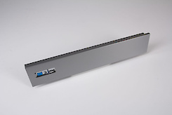 Боковина шухляди Hettich InnoTech Atira h=70 мм L=420мм права срібляста